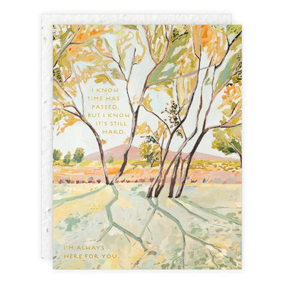 Plantable Card - In the Shade - Sympathy Card