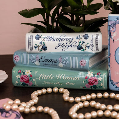 Stacked Books Planter