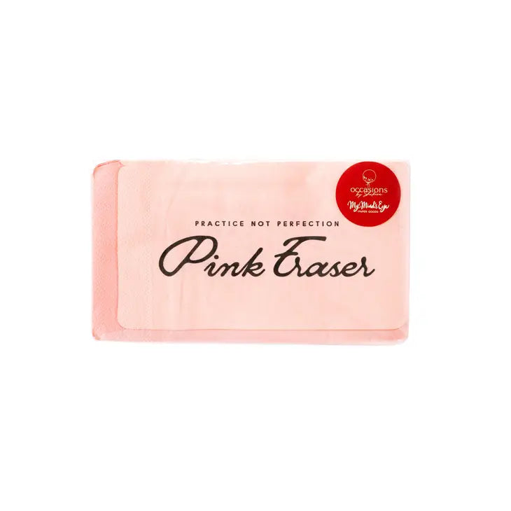BACK TO SCHOOL ERASER DINNER NAPKIN
