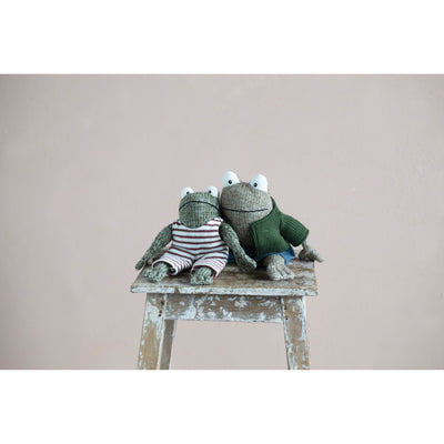 Cotton Frog in Shirt and Shorts