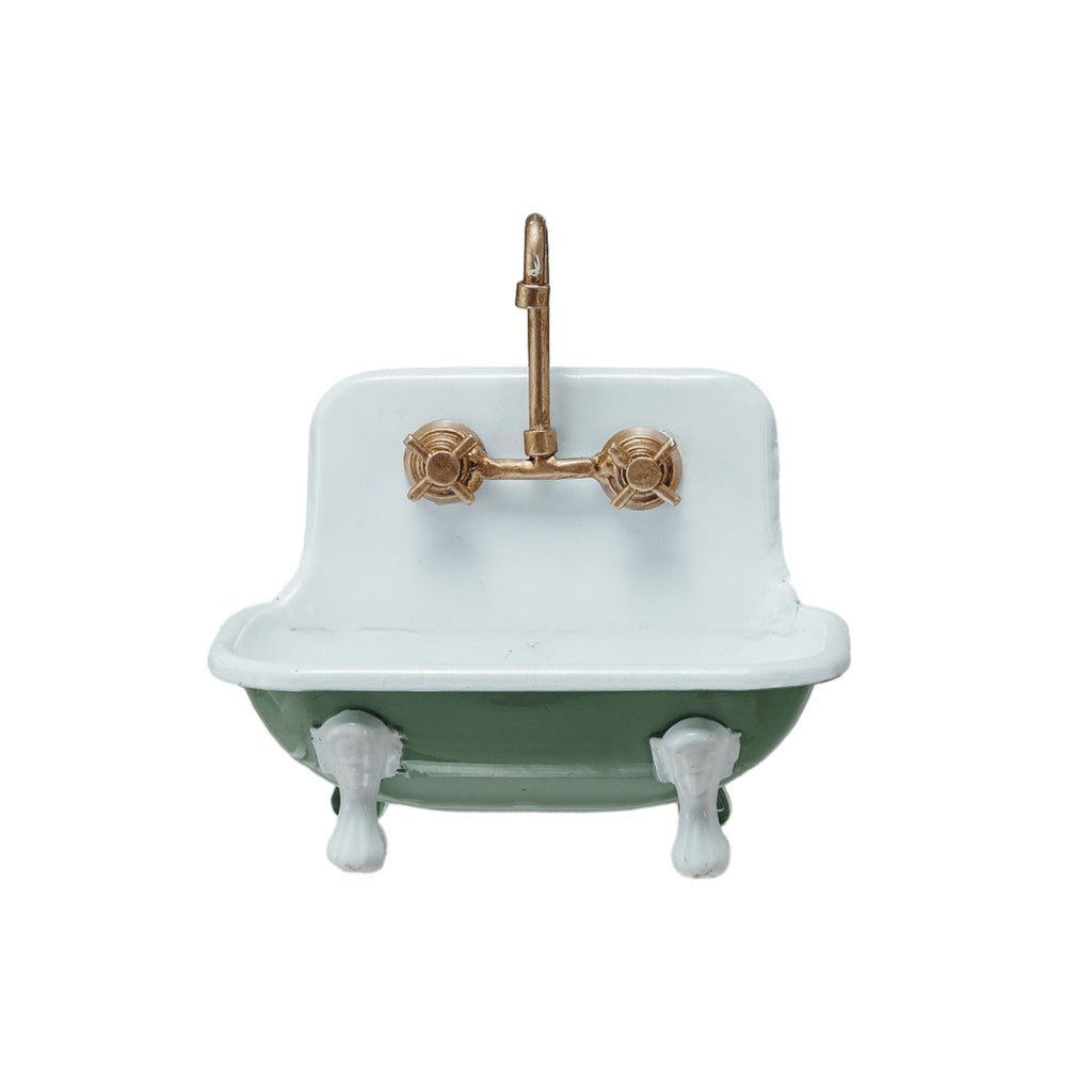 Rustic Metal Sink Soap Dish