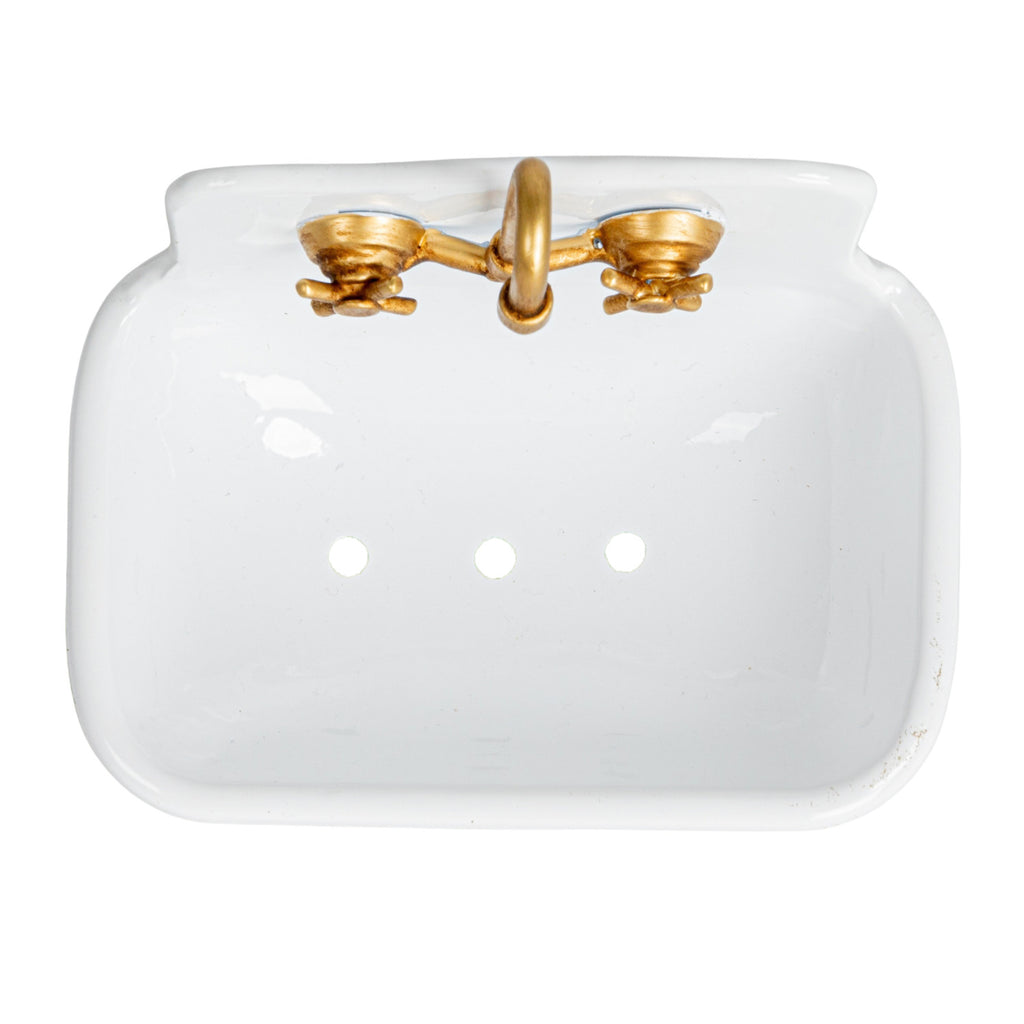 Rustic Metal Sink Soap Dish