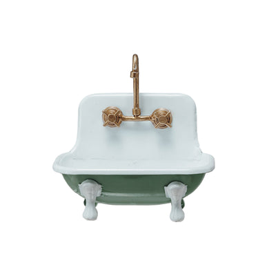 Rustic Metal Sink Soap Dish