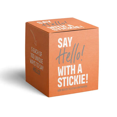 SAY HELLO STICKY NOTES