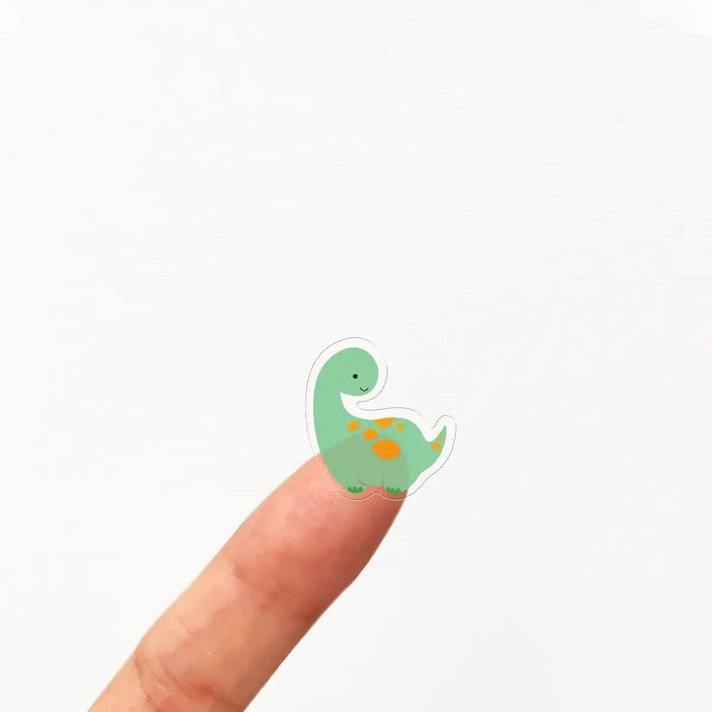 Dinosaur Clear Stickers