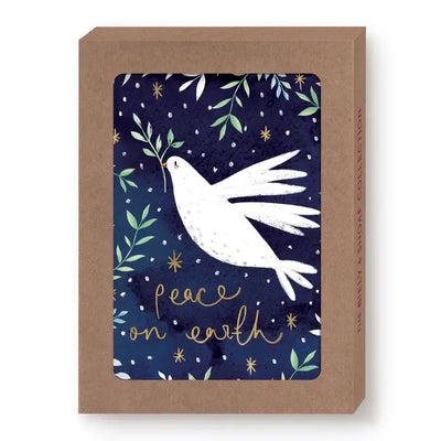 Dove Peace On Earth Boxed Holiday Cards - Set of 10