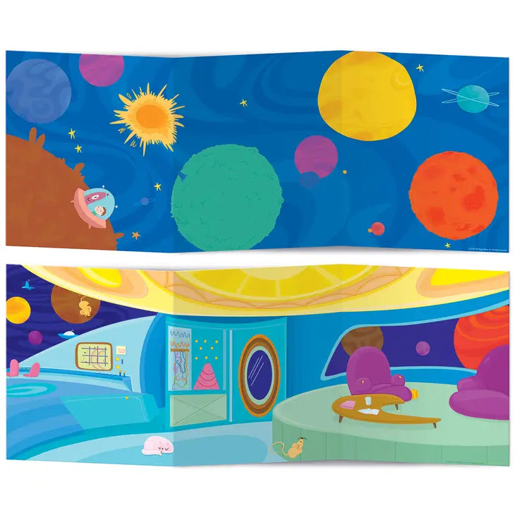 STICKER ACTIVITY TOTE - SPACE ADVENTURE