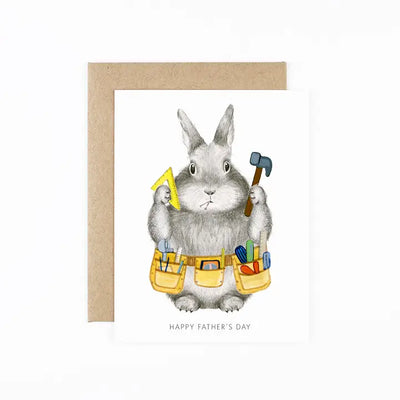 DAD BUNNY CARD