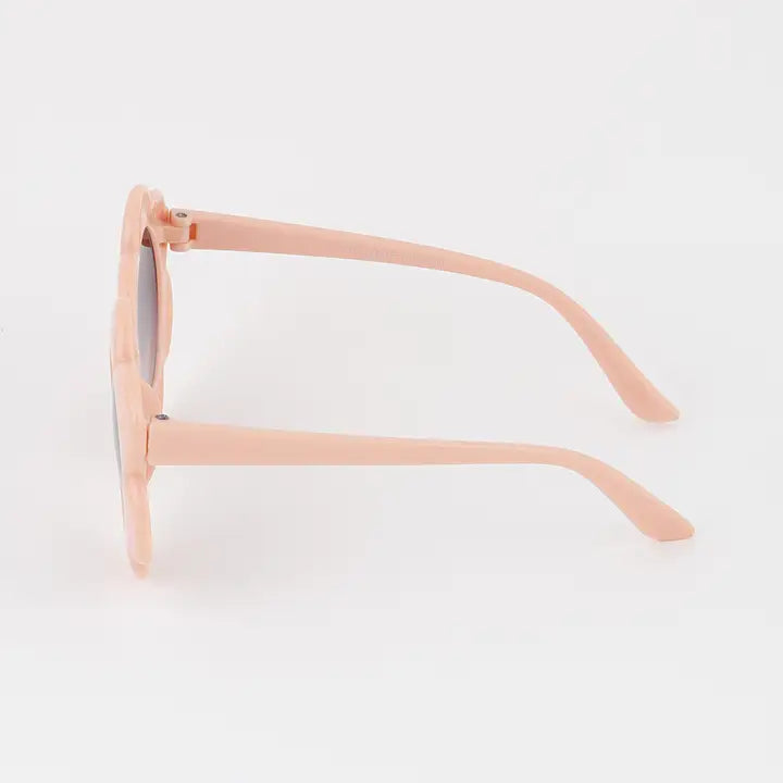ROUND FLOWER SUNGLASSES