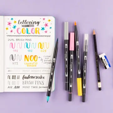 LETTERING IN COLOR SET