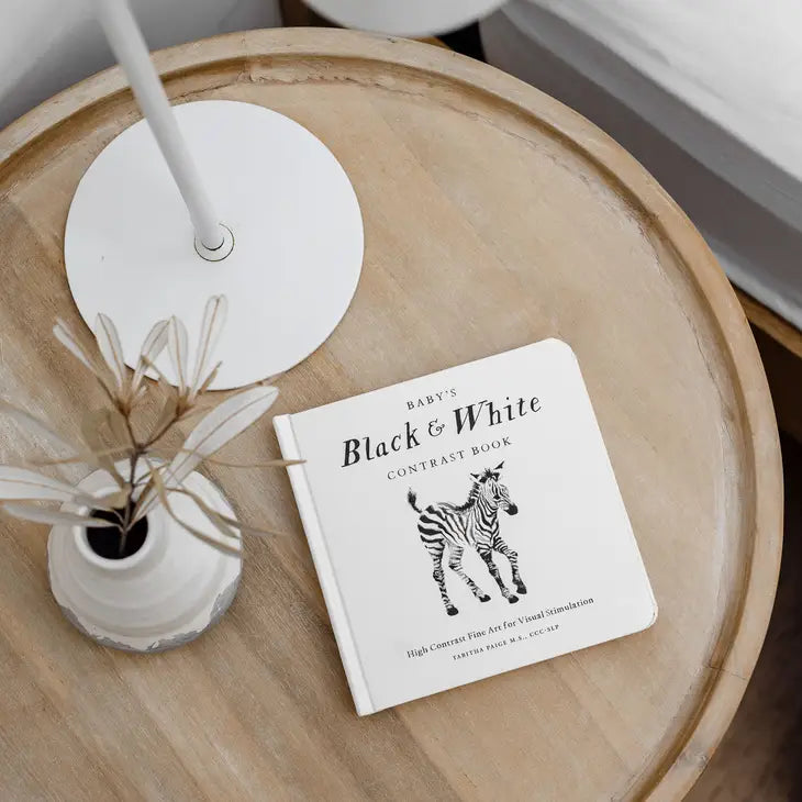 BLACK AND WHITE CONTRAST BOOK FOR BABY