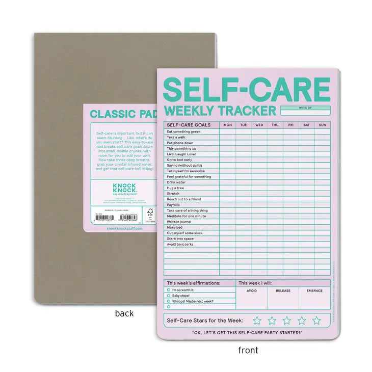 SELF-CARE WEEKLY TRACKER (PASTEL)