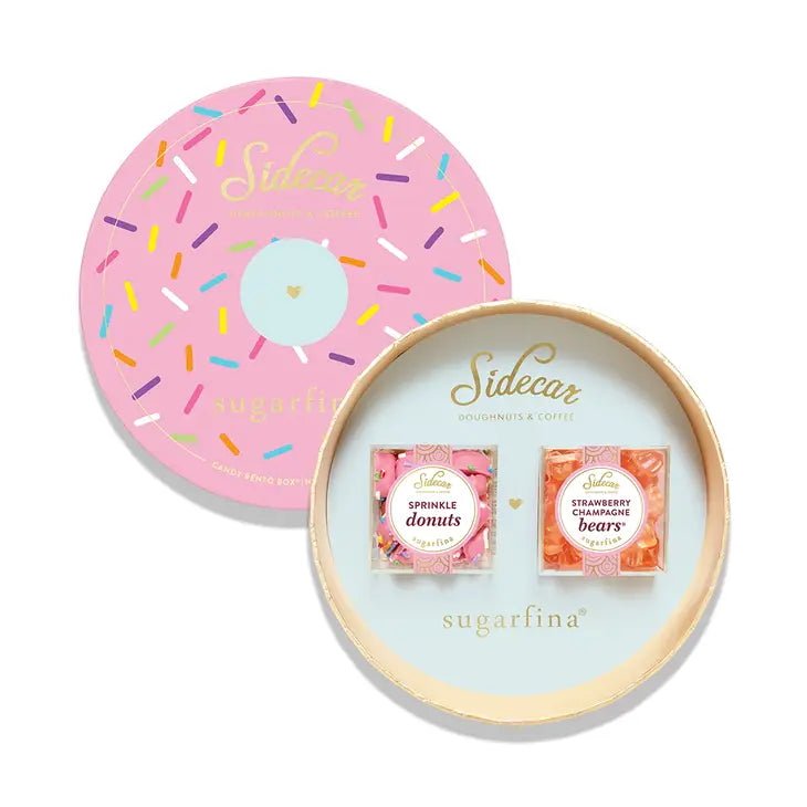 SUGARFINA X SIDECAR DOUGHNUTS 2 PIECE CANDY BENTO BOX
