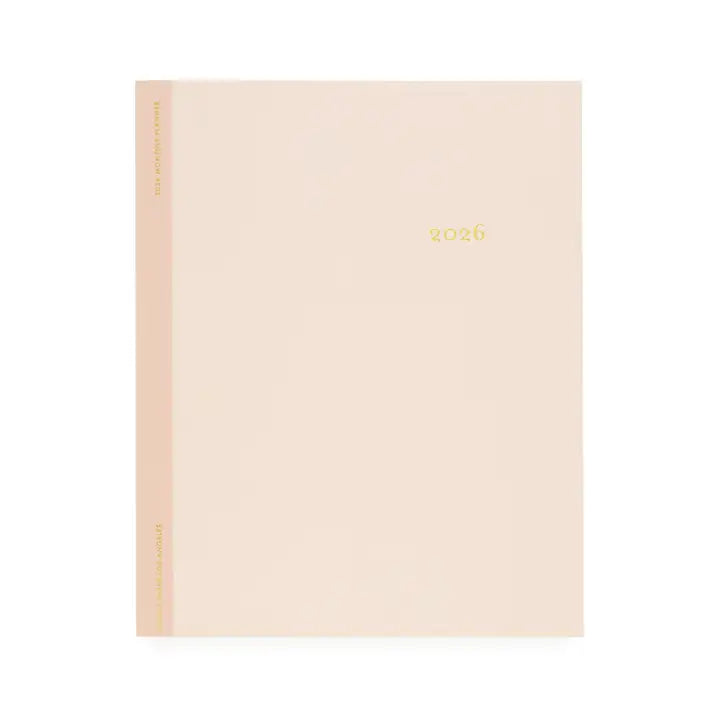 2026 Blush Monthly Planner