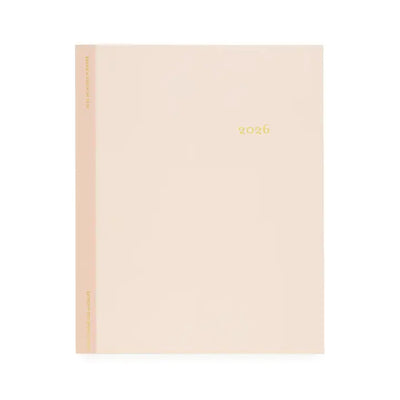 2026 Blush Monthly Planner
