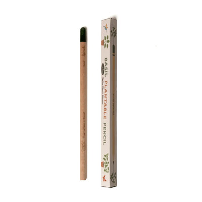 Basil Plantable Pencil – Eco-Friendly Gift