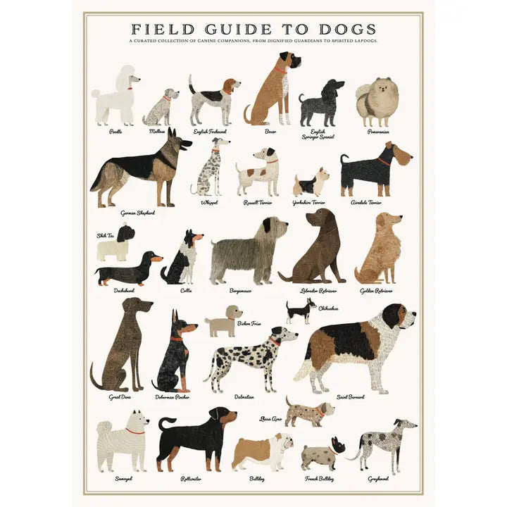 Vintage Posters Wrapping Paper - Dogs