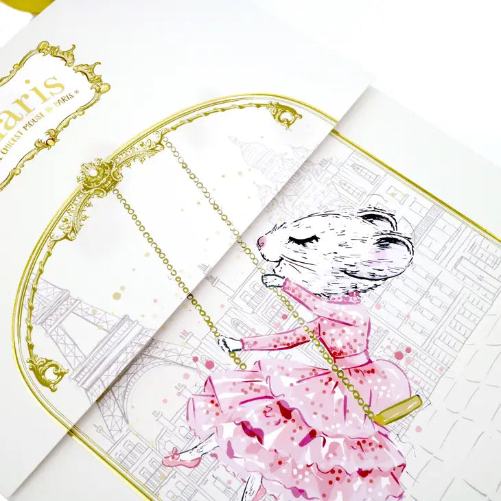 CLARIS THE CHICEST MOUSE IN PARIS - COLORING SET