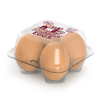 Scribbled Eggs - Egg Erasers - Set of 4