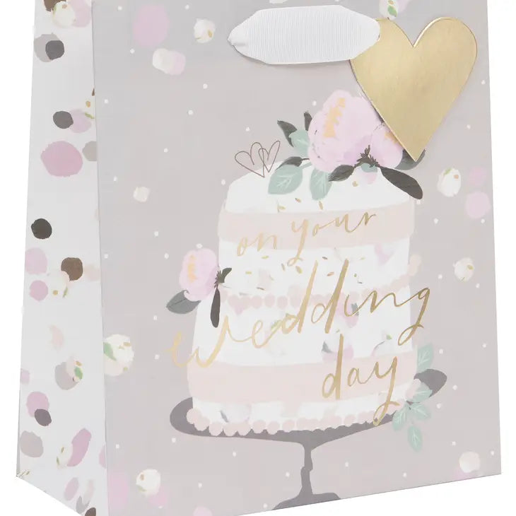MEDIUM WEDDING CAKE GIFT BAG