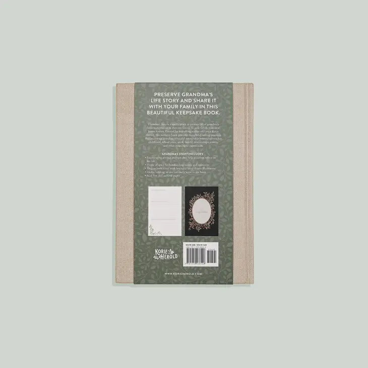 GRANDMA'S STORY: A MEMORY AND KEEPSAKE JOURNAL FOR MY FAMILY