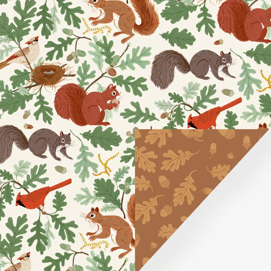 Oak Tree | Double Sided Wrapping Paper