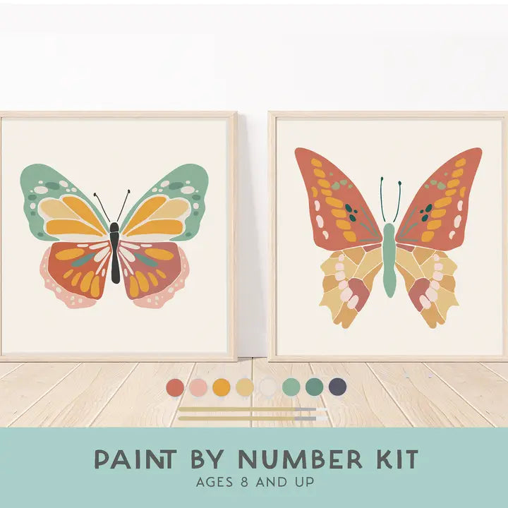 Paint by number Easel for Kids