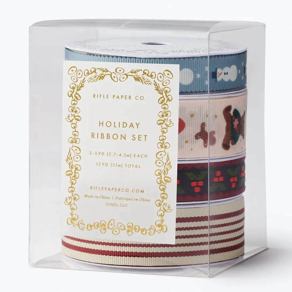Beary Christmas Assorted Ribbon Set