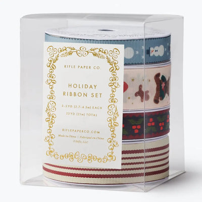 Beary Christmas Assorted Ribbon Set