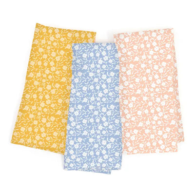 FLORAL KITCHEN TOWEL SET OF 3