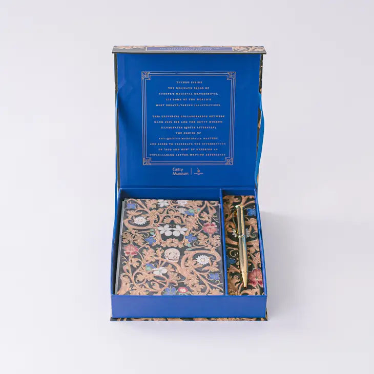 SKULL ILLUMINATION LUXURY STATIONERY SET