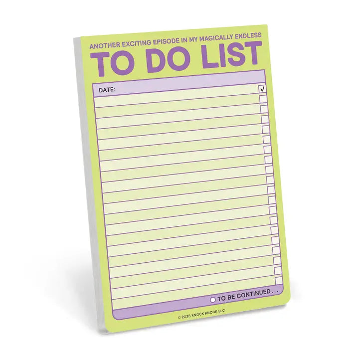 Endless To Do List Big Stickies