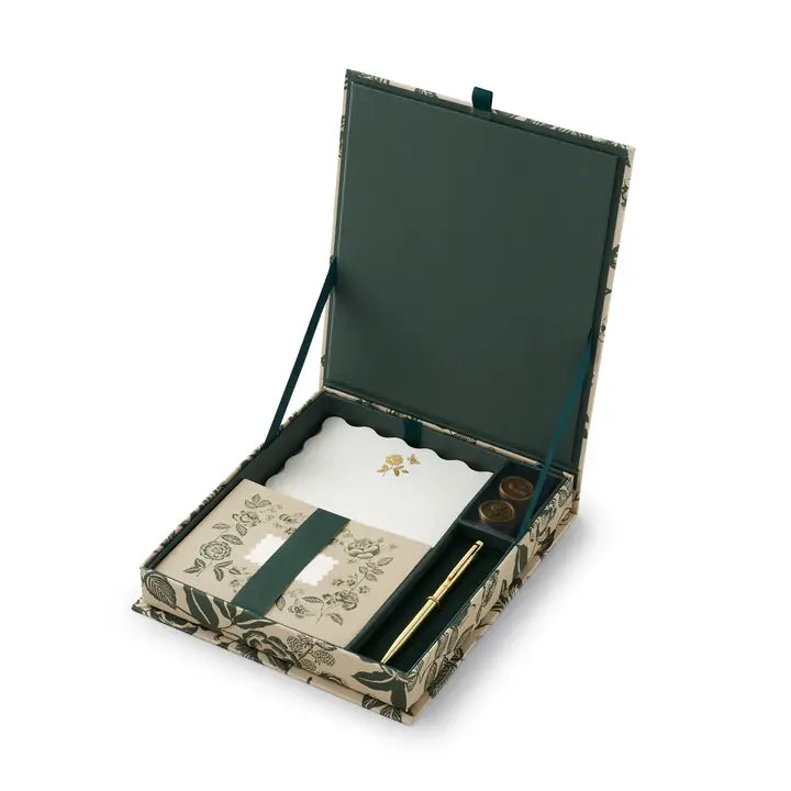 English Rose Letter Writing Set