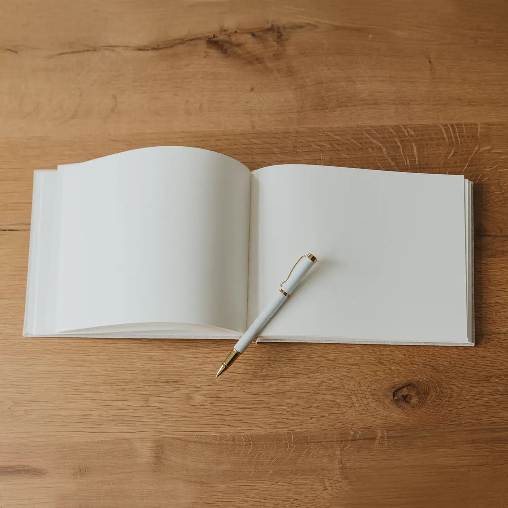Wedding Guestbook - Tan