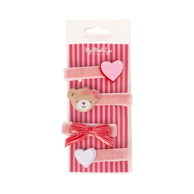 Occasions Beary Loved Hair Clips