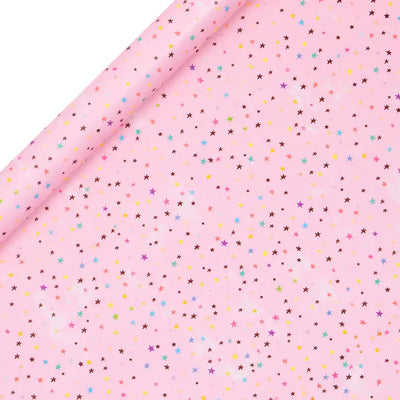 R/WRAP 4M PS STARS PINK