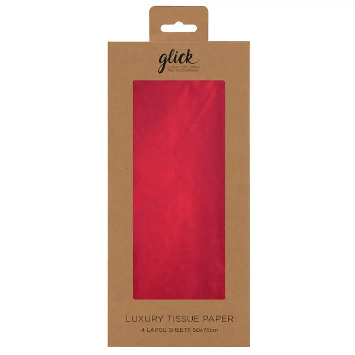 TISSUE PLAIN RED