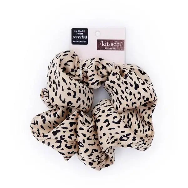 ECO-FRIENDLY BRUNCH SCRUNCHIE - LEOPARD