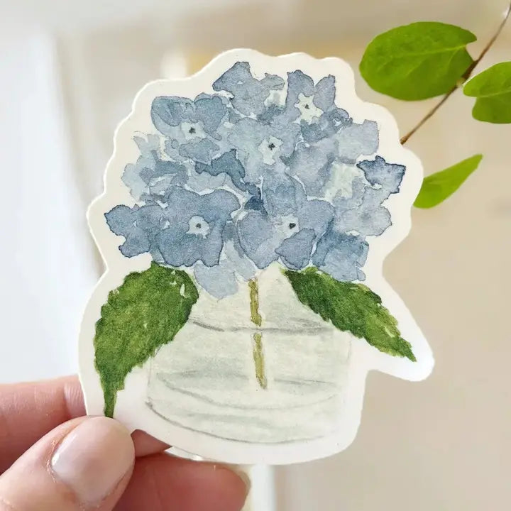 Hydrangea Sticker