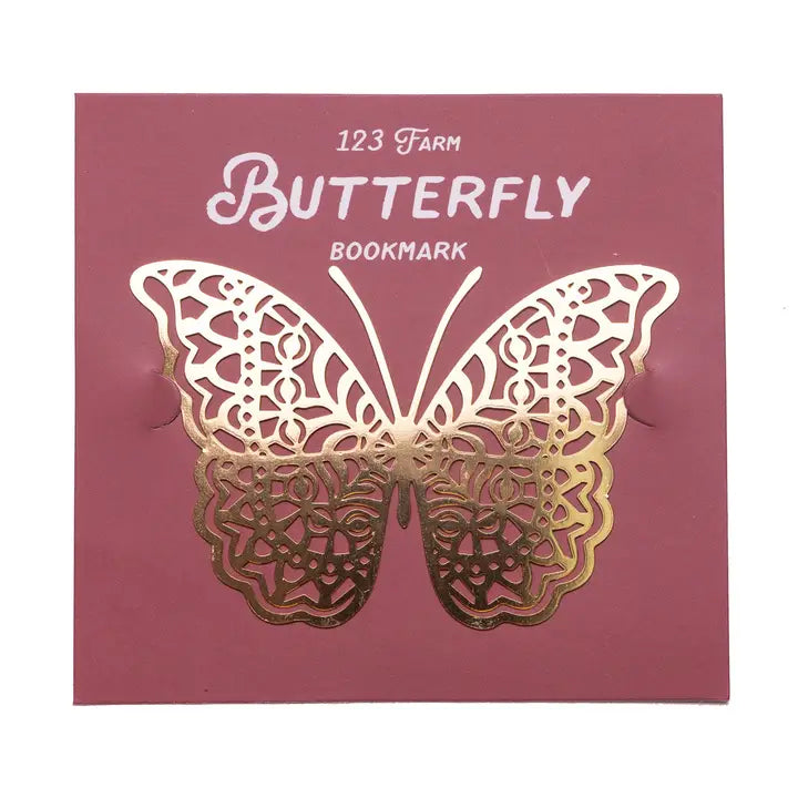 Metal Butterfly Bookmark