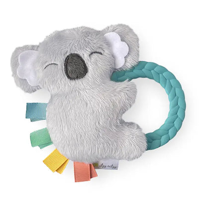 RITZY RATTLE PAL PLUSH RATTLE PAL WITH TEETHER - KOALA