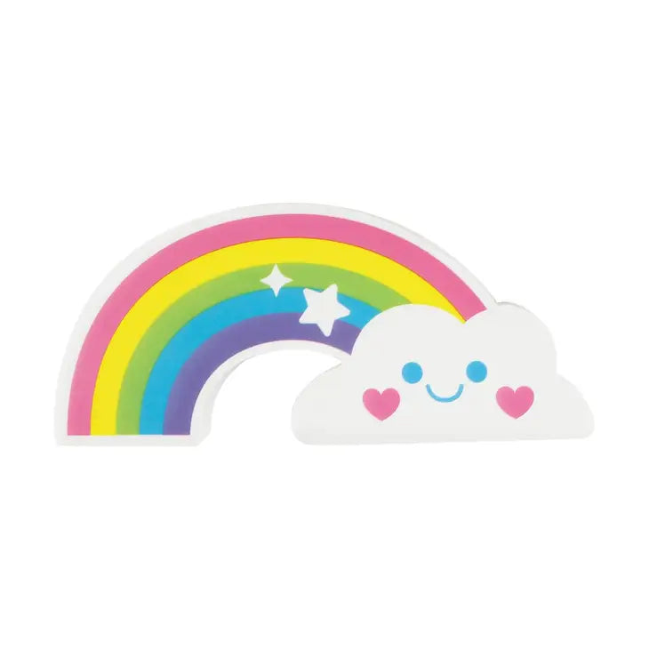 RAINBOW BUDDY SCENTED JUMBO ERASER - DISPLAY OF 15
