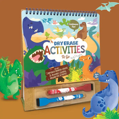 DRY ERASE ACTIVITIES TO GO - DINOSAUR WORLD