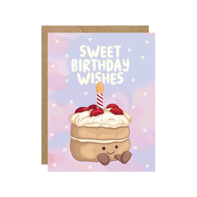 Sweet Birthday Wishes Jellycat Card