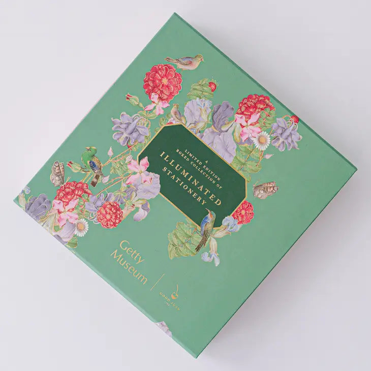 BIRD MENAGERIE ILLUMINATION LUXURY STATIONERY SET