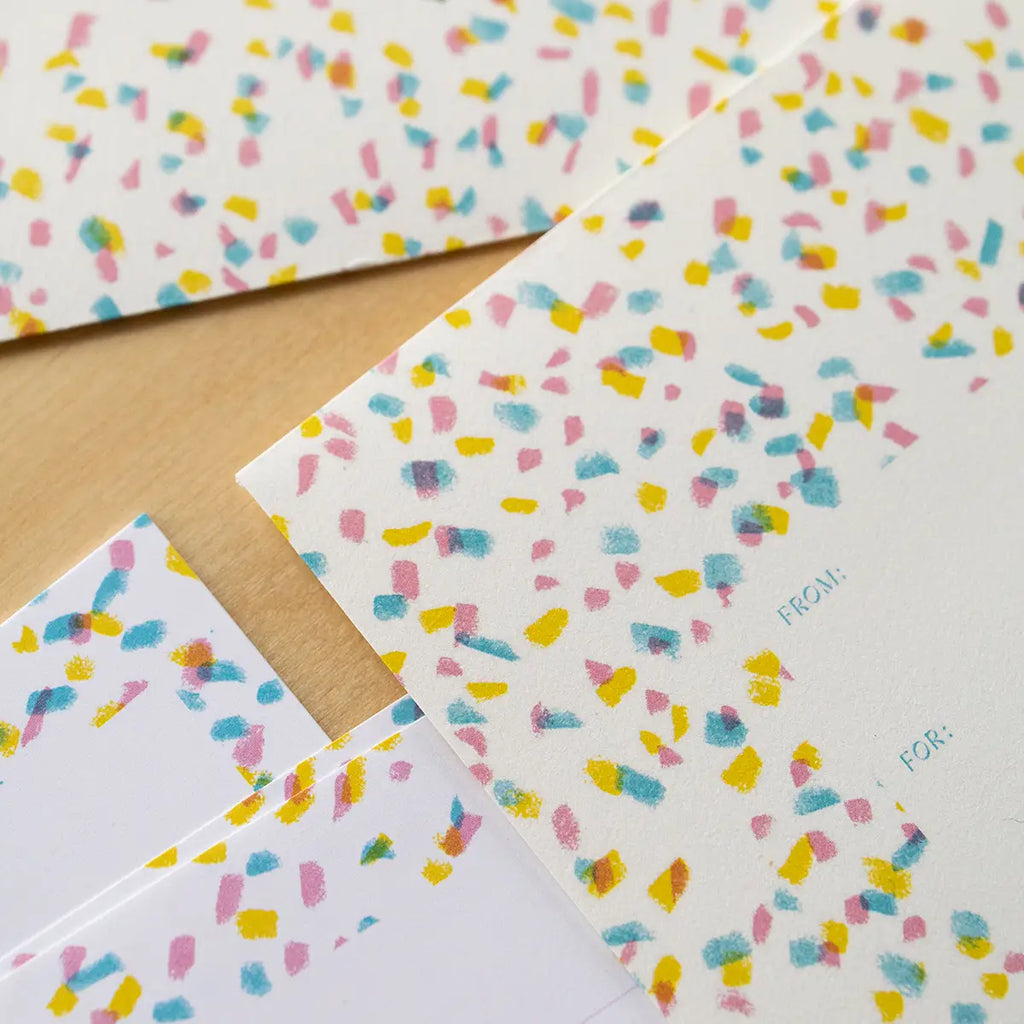 Confetti / Letter Writing Set