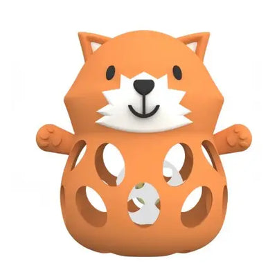 Silicone 3D Funny Fox Silicone Teeether