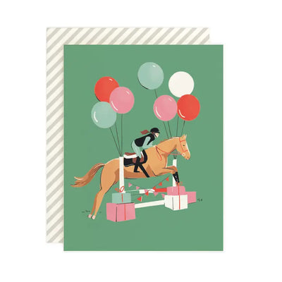 EQUESTRIAN BIRTHDAY - CARD