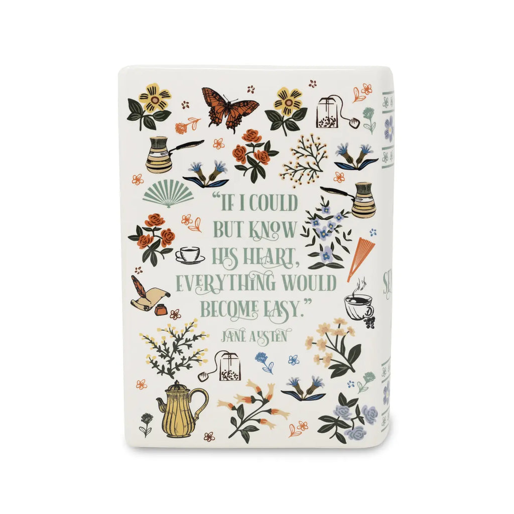 Sense and Sensibility Large Book Vase