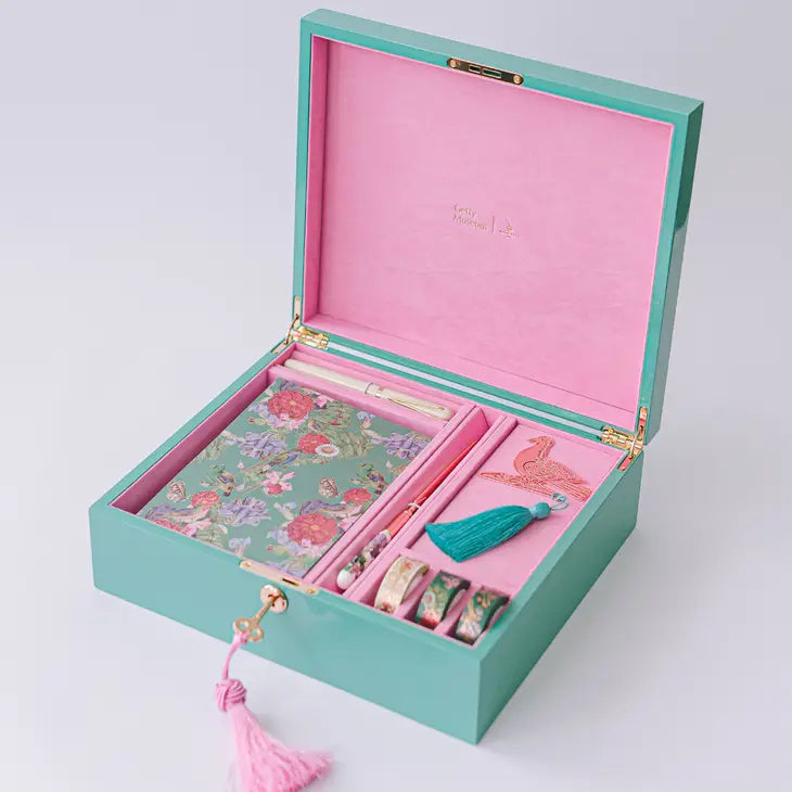 BIRD MENAGERIE ILLUMINATION LACQUER KEEPSAKE STATIONERY SET